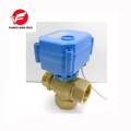CR04 24v 220v brass DN15 DN20 CWX-15N 3 way motorized valve